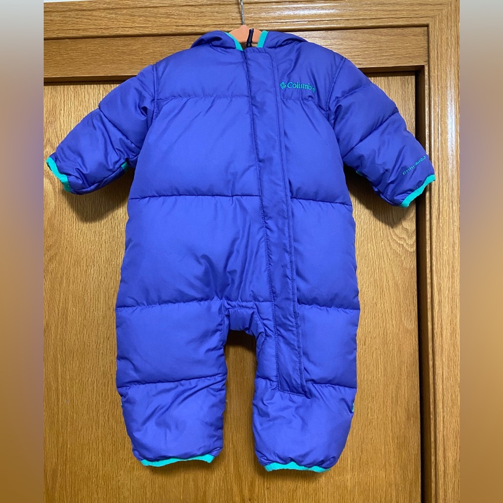 Columbia bunting snowsuit infant 3-6 months